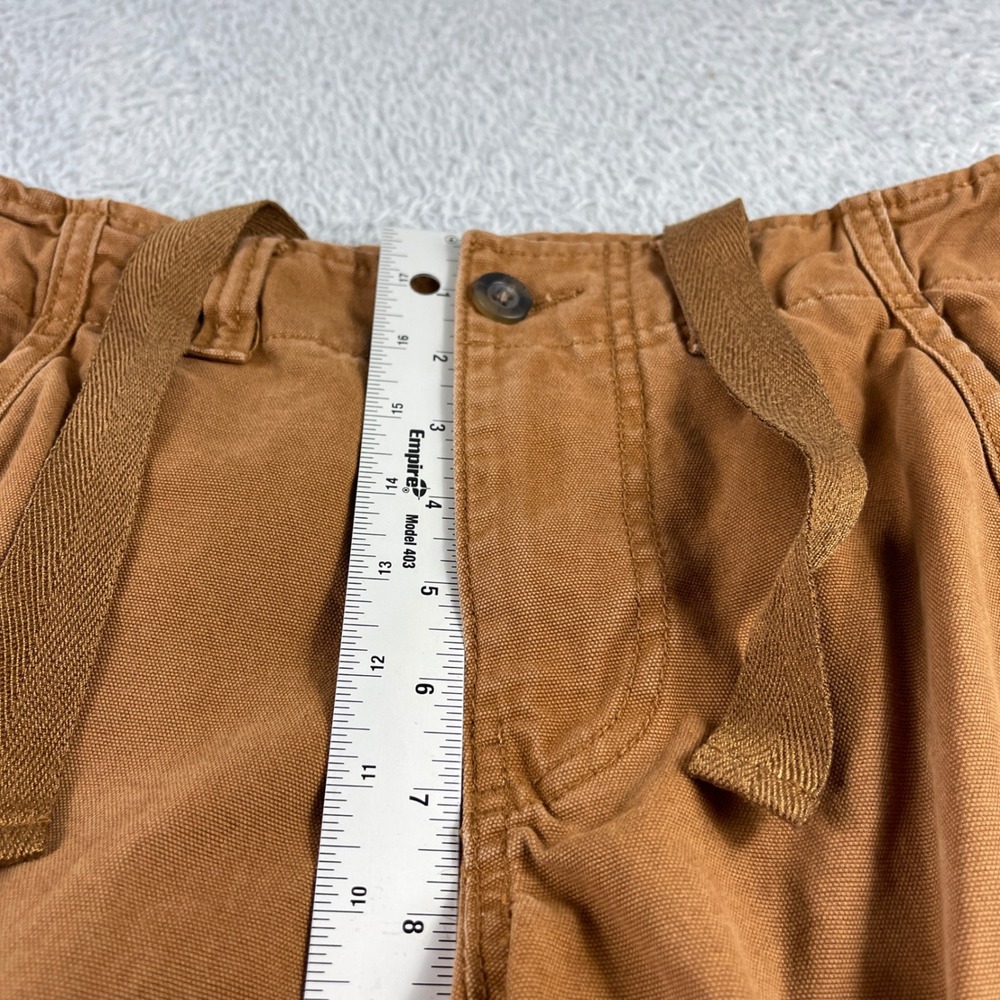 No Boundaries Brown Cargo Pants Wide Leg Utility Trousers Size 28 Streetwear - Picture 5 of 10
